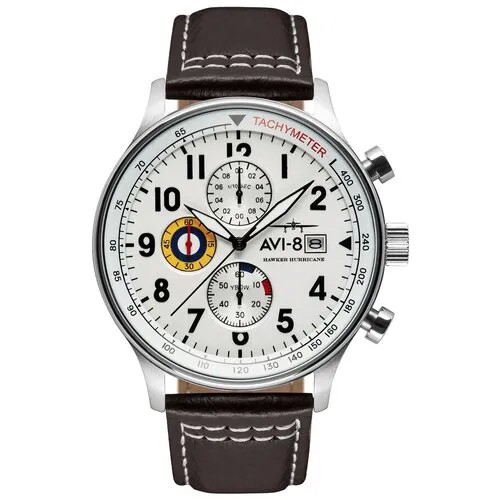 Наручные часы AVI-8 Hawker Hurricane AV-4011-01, белый