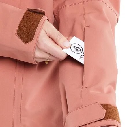 Утепленная куртка Shadow женская Volcom, цвет Earth Pink