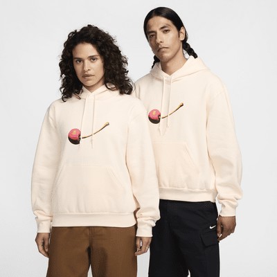 Худи Nike SB Fleece Pullover Skate Hoodie, цвет Guava Ice/White