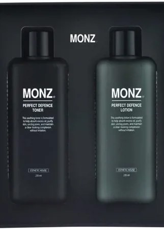 ESTHETIC HOUSE Набор мужской для лица Monz Perfect Defence Set (тонер для лица, лосьон для лица)
