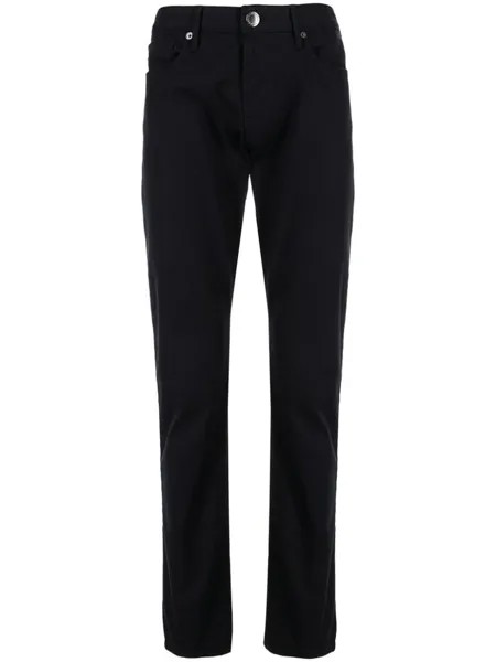 Emporio Armani прямые джинсы, черный