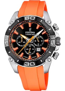 Fashion наручные  мужские часы Festina F20544.5. Коллекция Chrono Bike