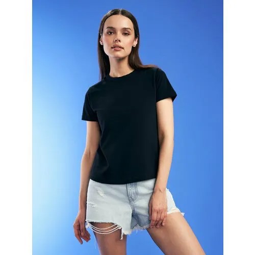 Футболка ТВОЕ, 1 шт., размер 2XS, черный