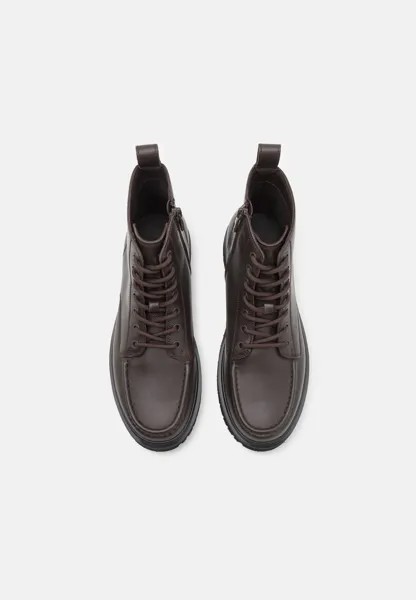 Ботильоны на шнуровке EVA BOOT MID LACEUP Calvin Klein, темно-коричневый