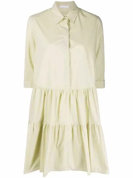 Fabiana Filippi cotton tiered shirt dress