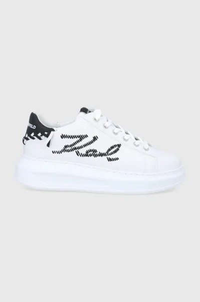 Кожаные туфли KAPRI KL62572.010 Karl Lagerfeld, белый