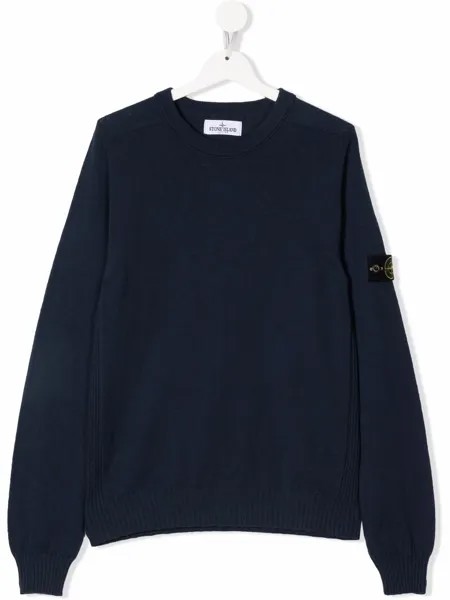 Stone Island Junior толстовка с нашивкой Compass