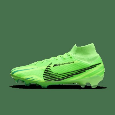 Бутсы Nike Superfly 9 Elite Mercurial Dream Speed FG High-Top Soccer Cleats, цвет Green Strike/Stadium Green/Black