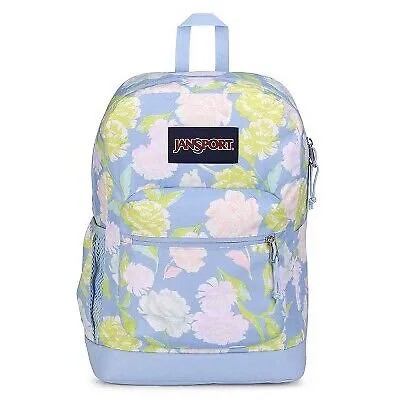 Рюкзак JanSport Cross Town Plus 17 дюймов — Осенняя гобеленовая гортензия