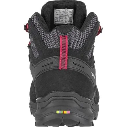 Походные ботинки Alp Mate Mid WP женские Salewa, цвет Black Out/Virtual Pink