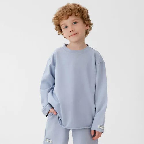 Футболка Kaftan, размер 122/128, серый