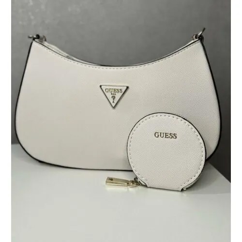 Сумка кросс-боди GUESS, бело-молочный