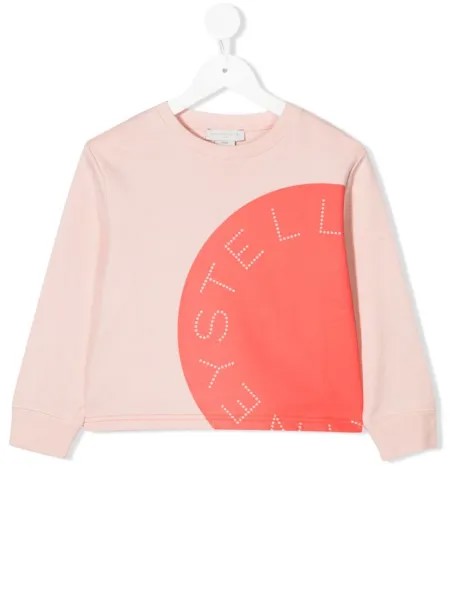 Stella McCartney Kids толстовка с логотипом