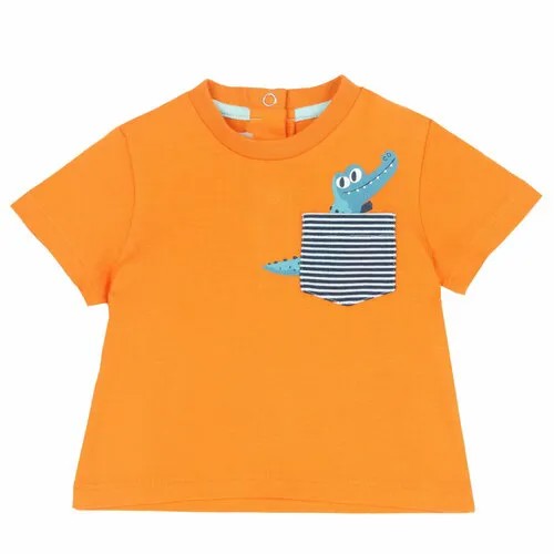 Футболка Chicco, размер 56, оранжевый