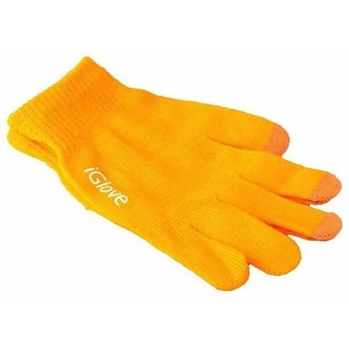 Перчатки  iGlove, размер универсальный, оранжевый