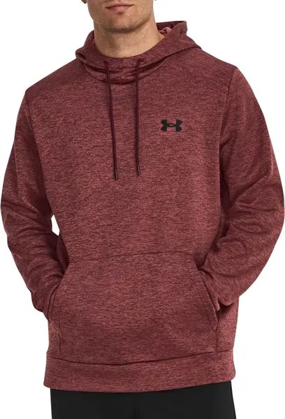 Мужская толстовка из флиса Under Armour Armor, темно-бордовый