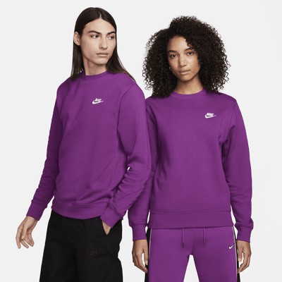 Футболка Nike Sportswear Club Fleece, цвет Viotech/White
