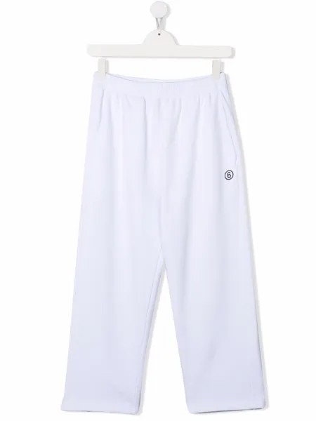 MM6 Maison Margiela Kids спортивные брюки с логотипом