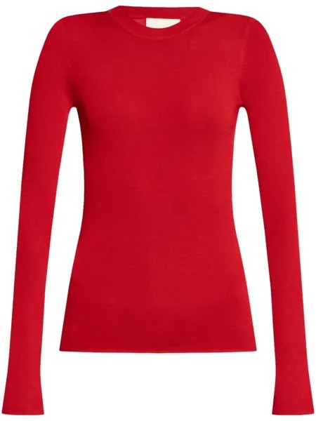 ISABEL MARANT джемпер Erwin из эластичной шерсти, красный