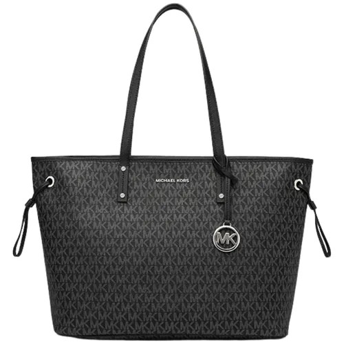 Сумка шоппер MICHAEL KORS, фактура тиснение, черный