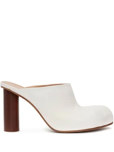 JW Anderson мюли Paw 90, белый
