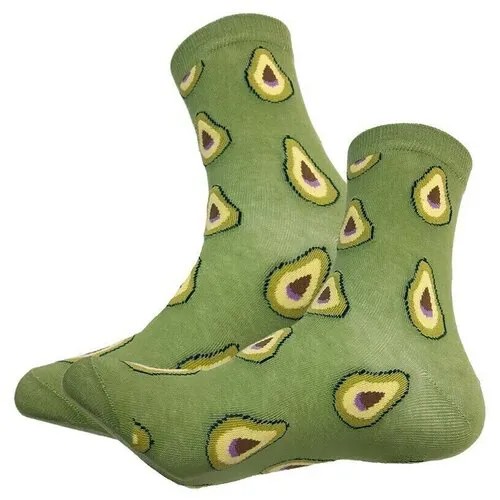 Носки SOVA, 1 пара, размер 36-39, зеленый