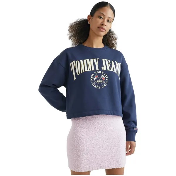 Толстовка Tommy Jeans DW0DW14348, синий