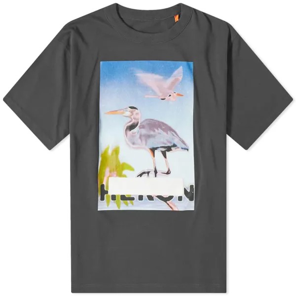 Футболка Heron Preston с цензурой Heron, черный