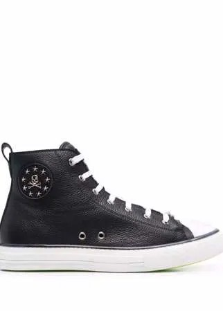 Philipp Plein высокие кеды Megastar