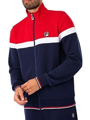 Мужская спортивная куртка Fila Umar Color Block, красная