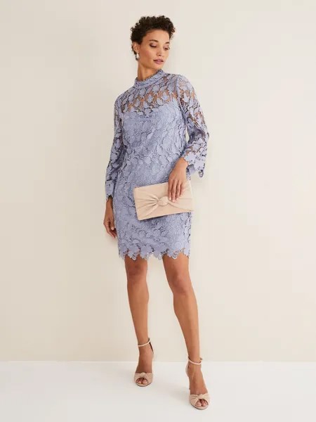 Кружевное платье Phase Eight Verity, Василек