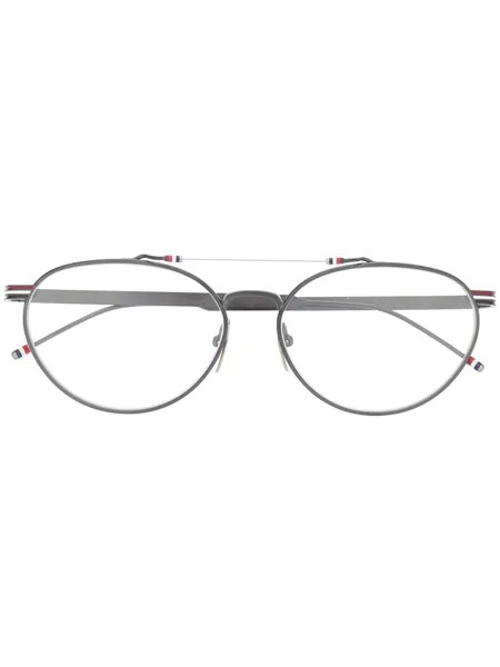 Thom Browne Eyewear очки в овальной оправе