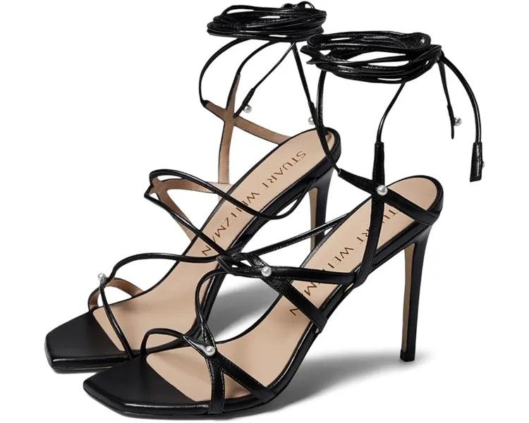 Туфли Stuart Weitzman Astrid 100 Sandal, черный