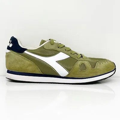 Мужские кроссовки Diadora Simple Run 70415 Зеленые повседневные туфли Размер 11