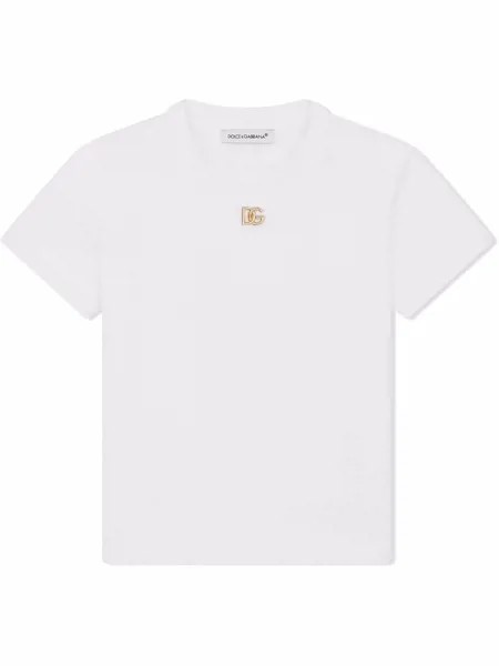 Dolce & Gabbana Kids футболка с логотипом
