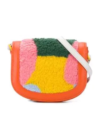 Stella McCartney Kids сумка на плечо из искусственного меха