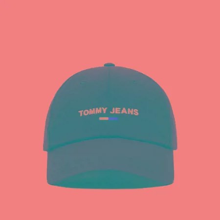 Кепка Tommy Jeans Seasonal Sport, цвет оливковый