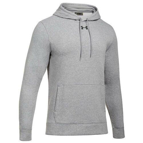 Женская спортивная флисовая худи UNDER ARMOUR с капюшоном, серая, S/M