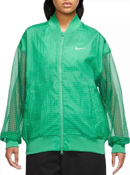 Женская тканая университетская куртка-бомбер Nike Sportswear Essentials