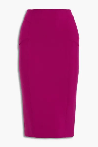 Юбка Vail из эластичного крепа VERONICA BEARD, пурпурный