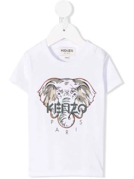 Kenzo Kids футболка с короткими рукавами и логотипом