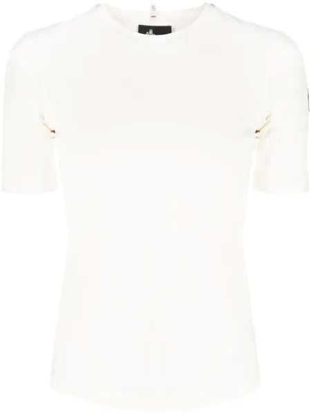 Moncler Grenoble футболка с графичным принтом, белый