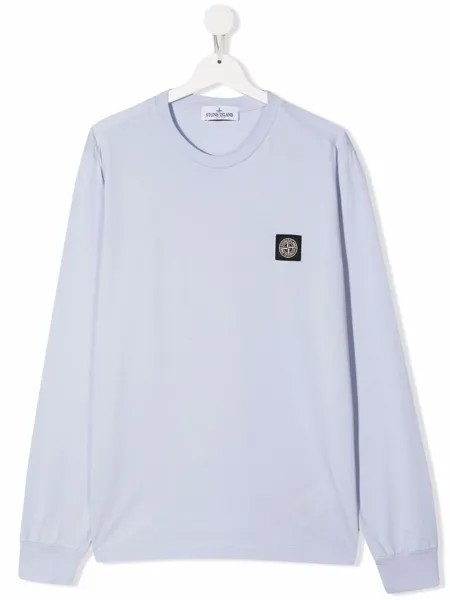 Stone Island Junior толстовка с нашивкой Compass
