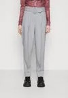 Брюки VMMOLLIE BELT ANKLE PANTS Vero Moda, светло-серый