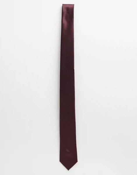 Однотонный галстук Gianni Feraud-Красный