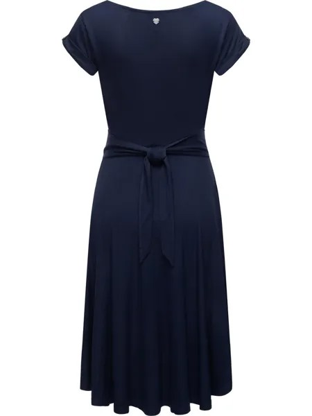 Платье из джерси SOMMER IVONE SOLID Ragwear, темно-синий