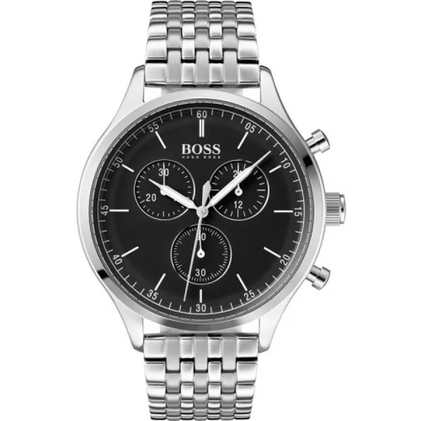 Наручные часы мужские HUGO BOSS HB1513652 серебристые