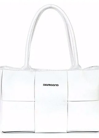 Сумка женская шоппер Di Gregorio 6188vitellobianco