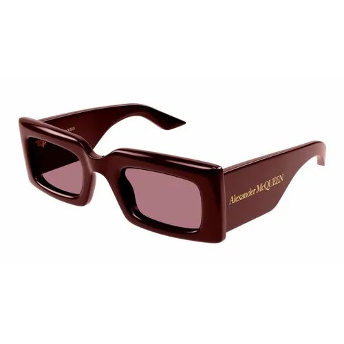 Солнцезащитные очки Alexander McQueen Alexander McQueen AM0433S 003, бордовый