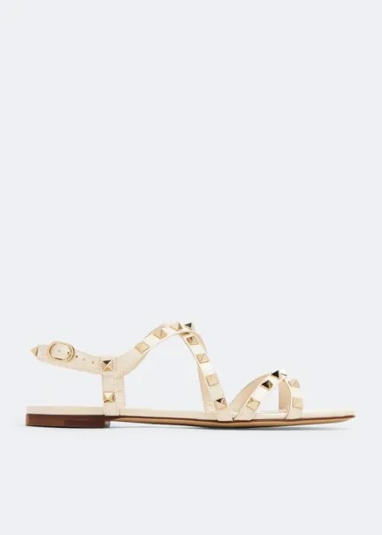 Сандалии Valentino Garavani Rockstud, белый